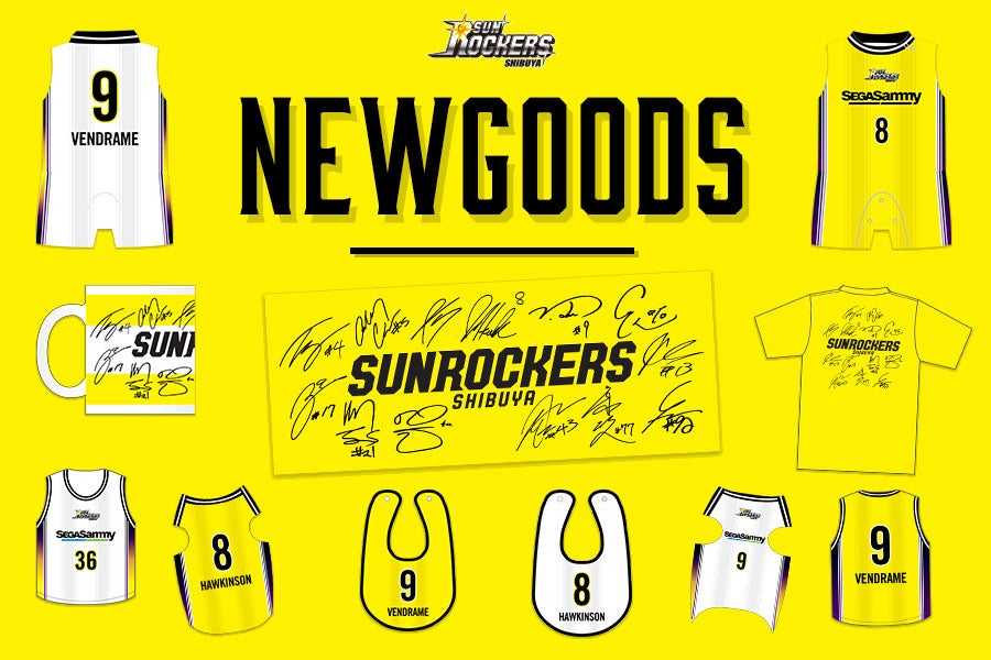 SUNROCKERS SHIBUYA ファングッズ セット 6個セット SUNROCKERS SHIBUYA ファングッズ セット 6個セット