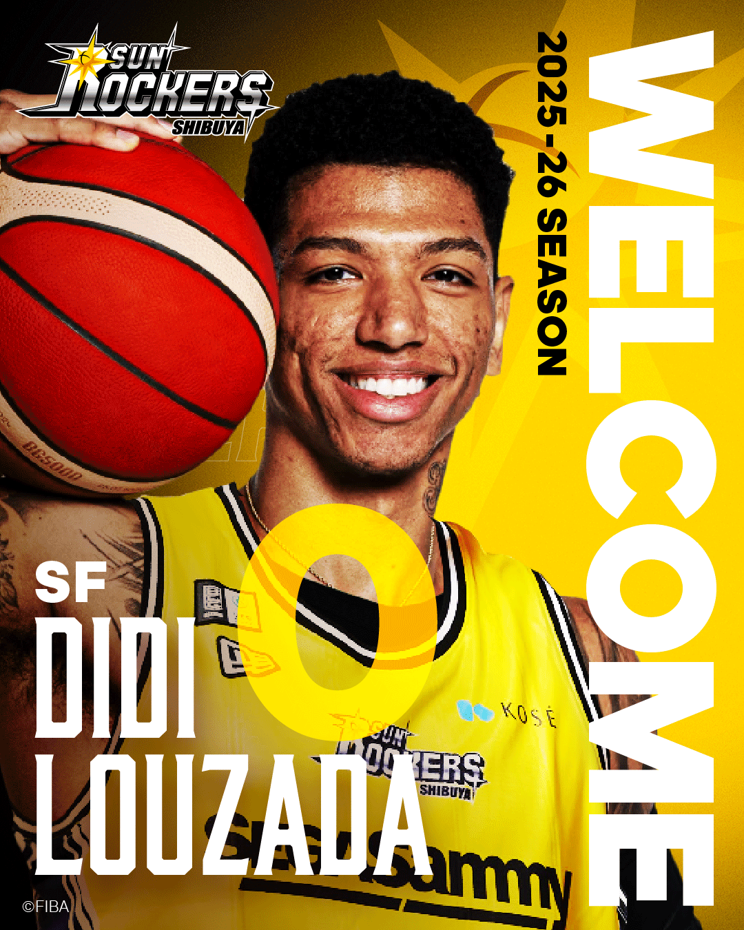 サンロッカーズ渋谷　ホーキンソン選手　ユニフォーム Mサイズ B.LEAGUE ALL-STAR GAME WEEKEND 2024 IN OKINAWA】ジョシュ