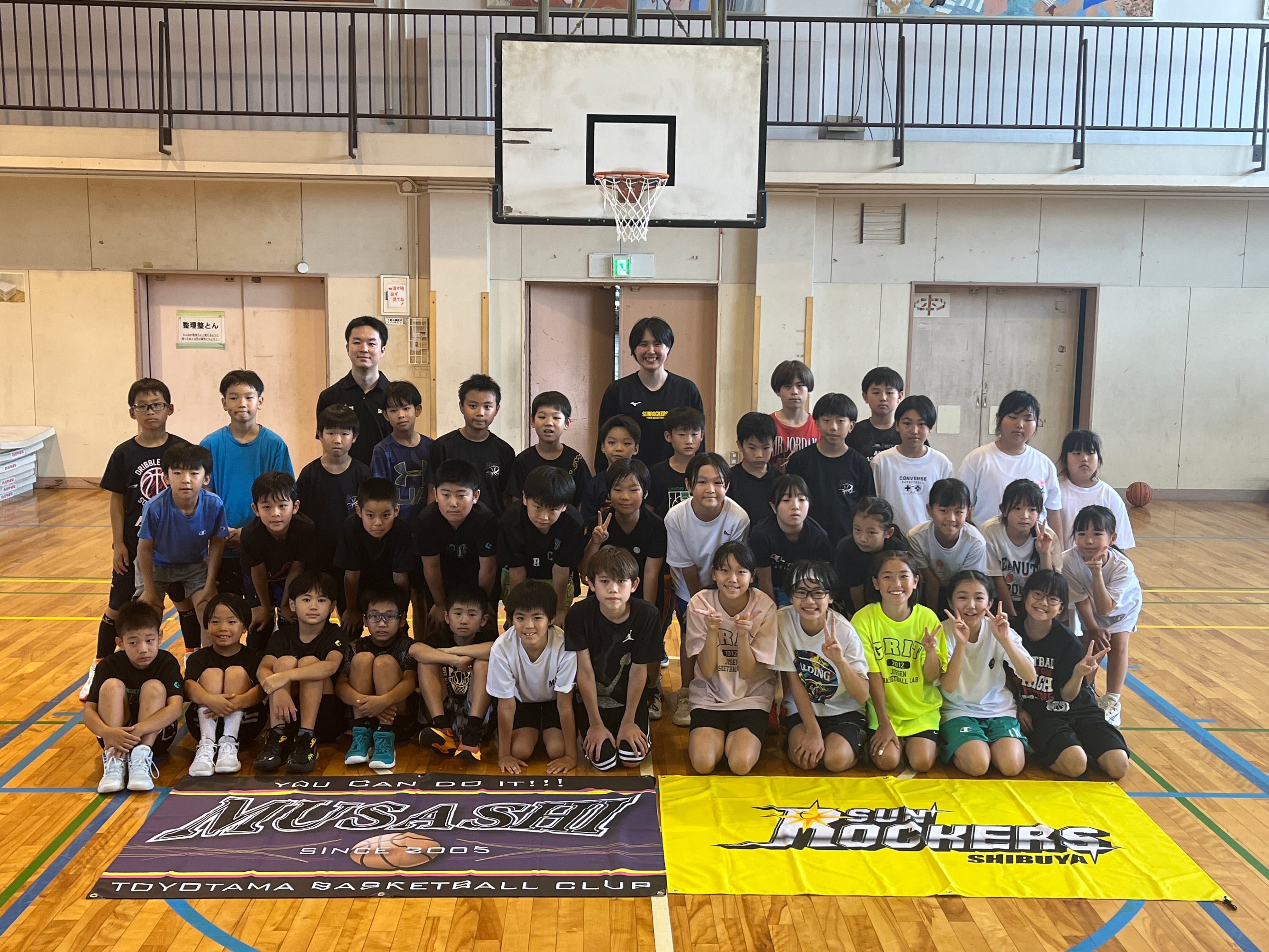 【プログラムレポート】U15若原ACがS-Ringバスケットボール教室を訪問しました