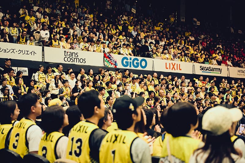 会場内でのロゴ掲出