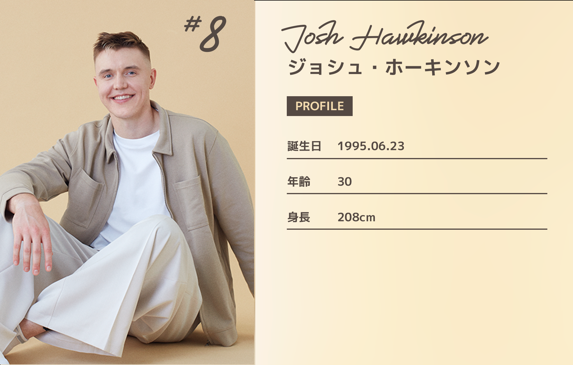 #8 ジョシュ・ホーキンソン