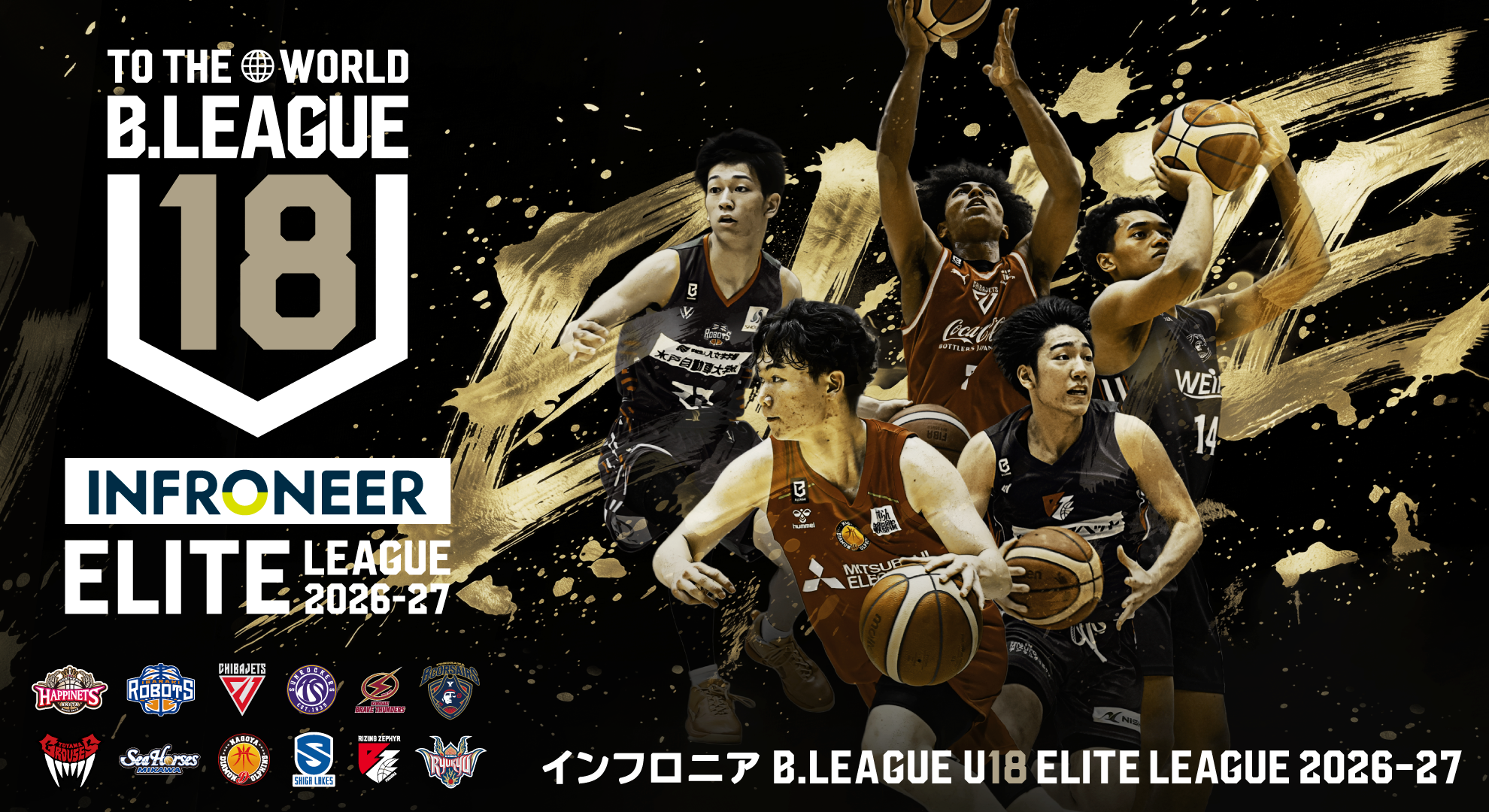 「インフロニア B.LEAGUE U18 ELITE LEAGUE 2026-27」概要決定のお知らせ