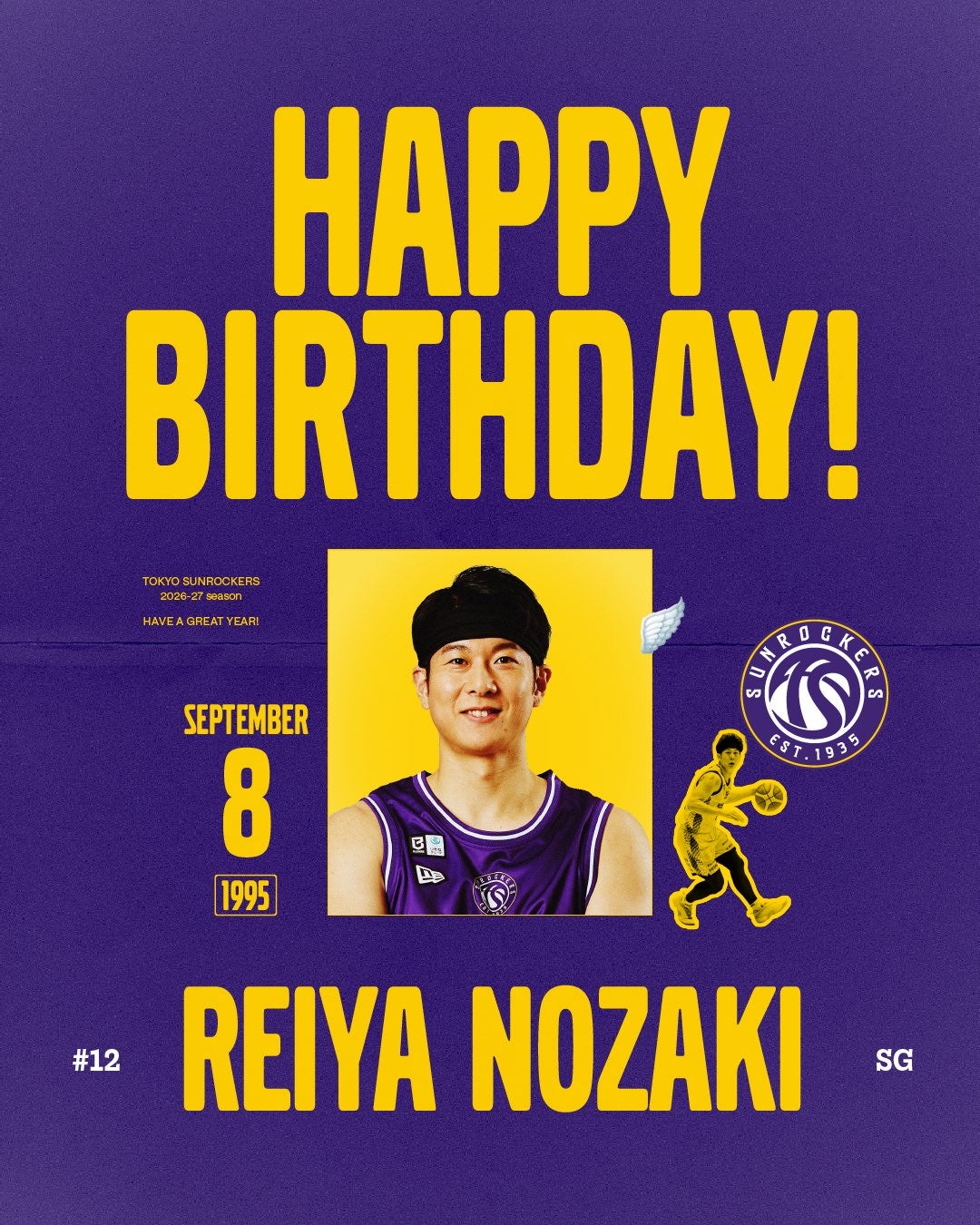 #12｜野﨑零也　HAPPY BIRTH DAY！